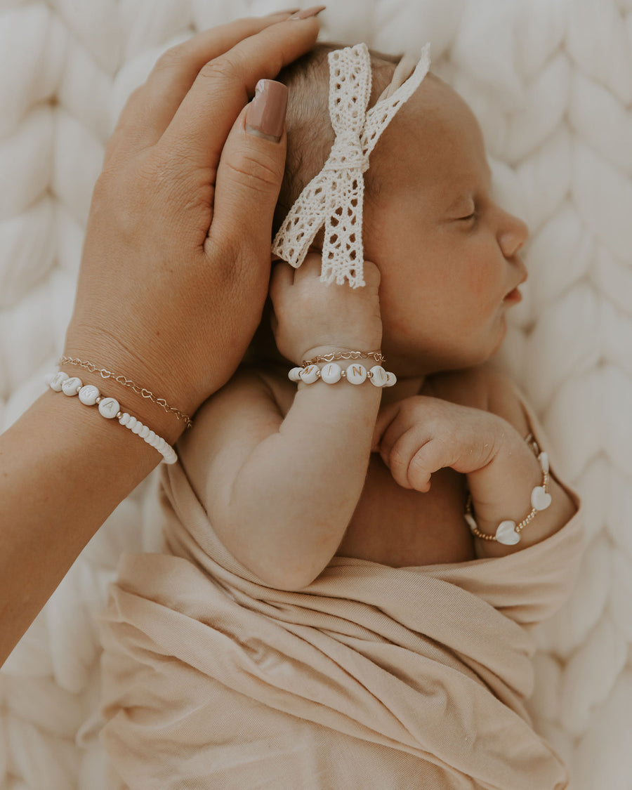 Baby Bracelet Baby Jewelry Name Bracelet Baby Shower Gift Custom Baby  Bracelet Personalized Baby Bracelet New Baby Bracelet MXE2 - Etsy | Initial  bracelet, Personalised baby bracelet, Baby bracelet